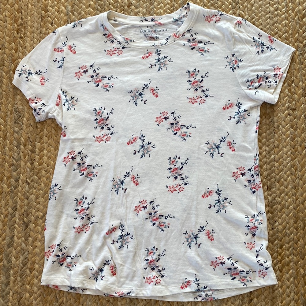 Lucky Brand Floral T-shirt